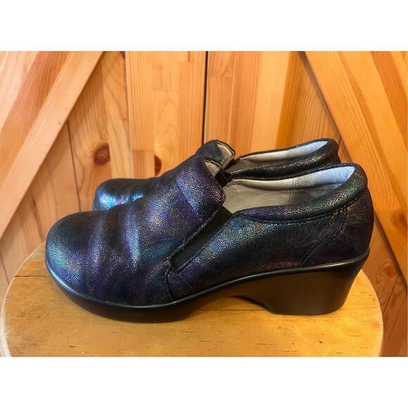 Algeria iridescent clogs size 38 8-8.5 - Picture 3 of 8